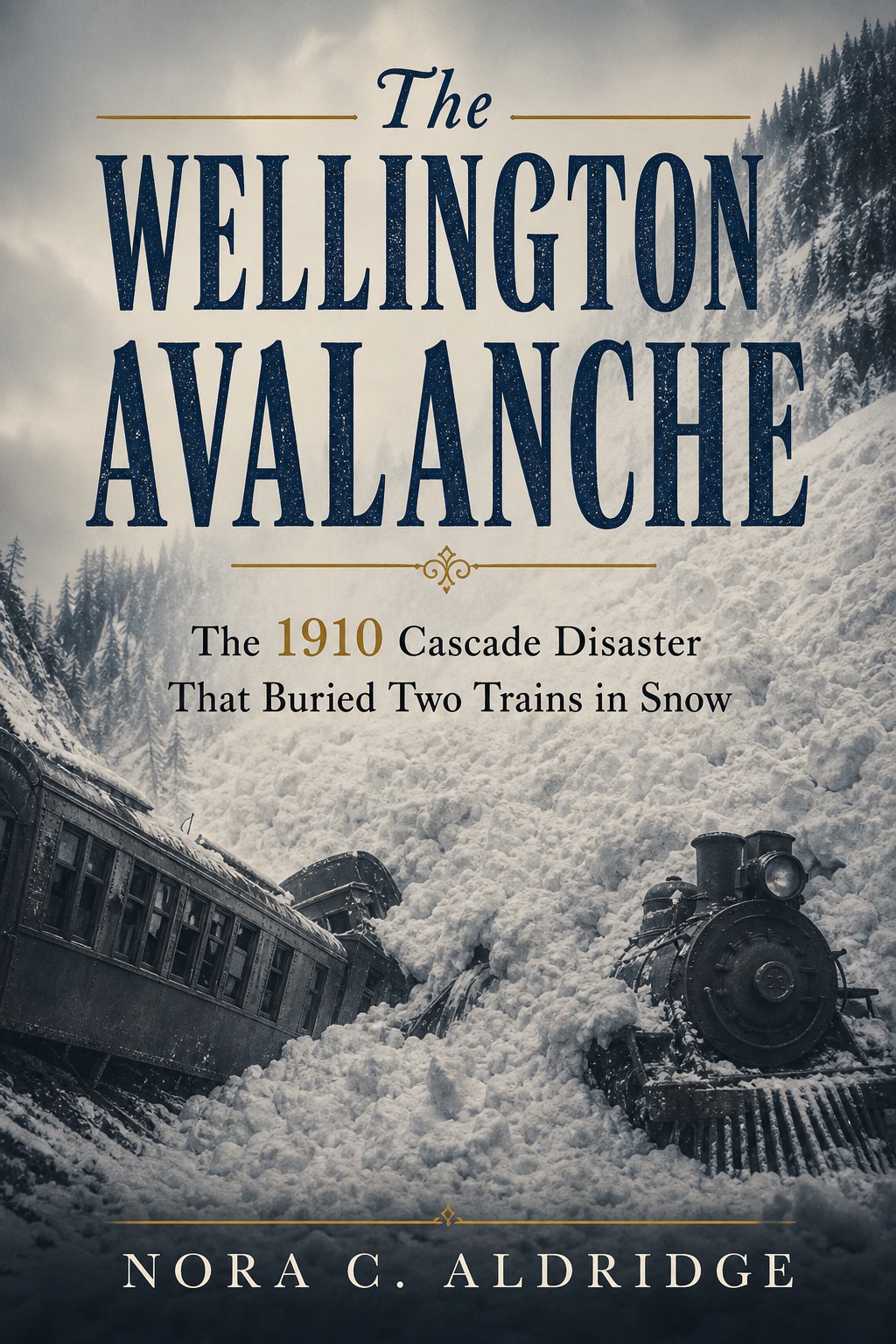 Cover of The Wellington Avalanche: The 1910 Cascade Disaster That Buried Two Trains in Snow