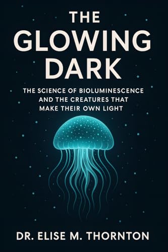 Cover of The Glowing Dark: The Science of Bioluminescence and the Creatures That Make Their Own Light