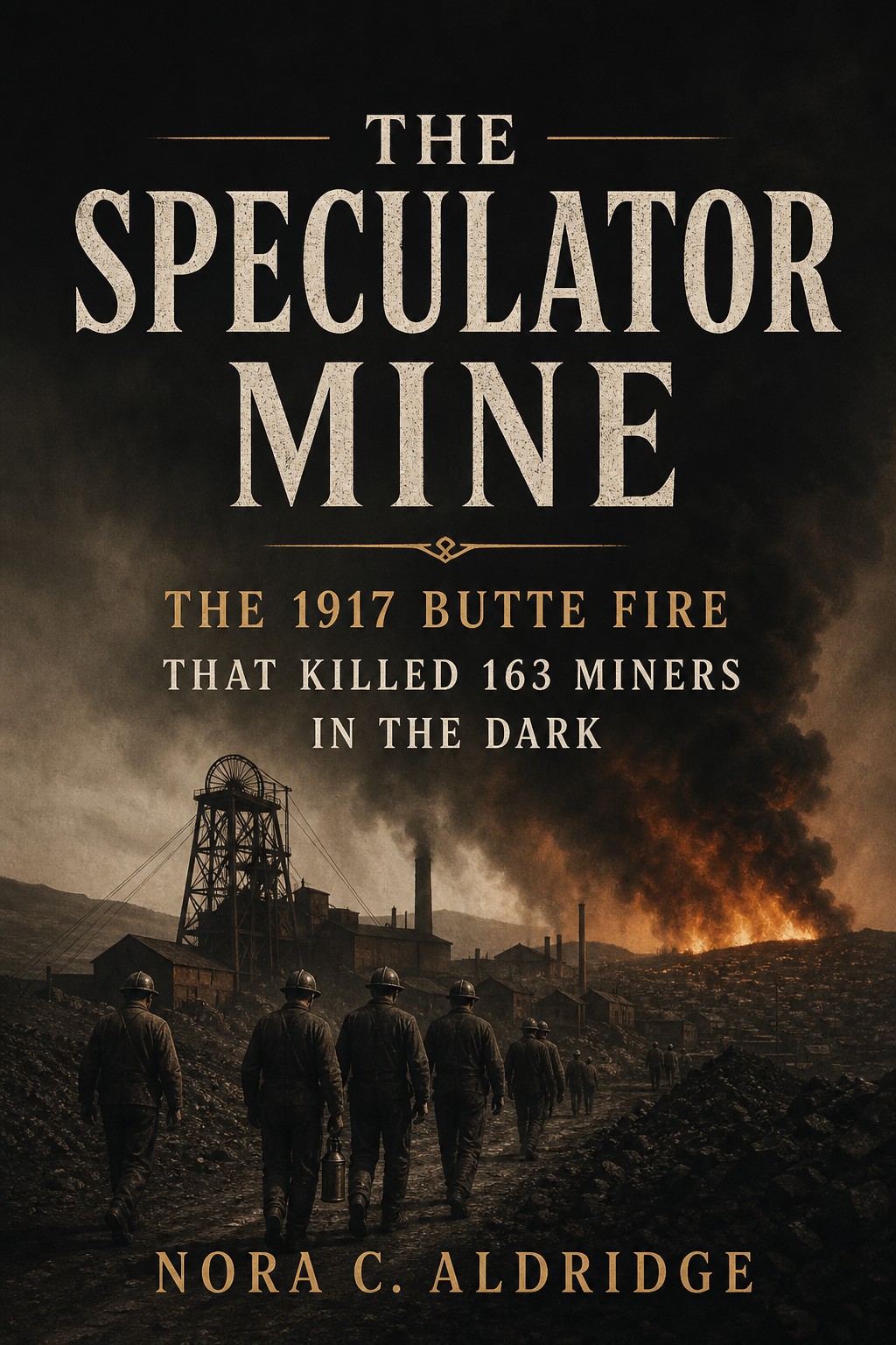 Cover of The Speculator Mine: The 1917 Butte Fire That Killed 163 Miners in the Dark